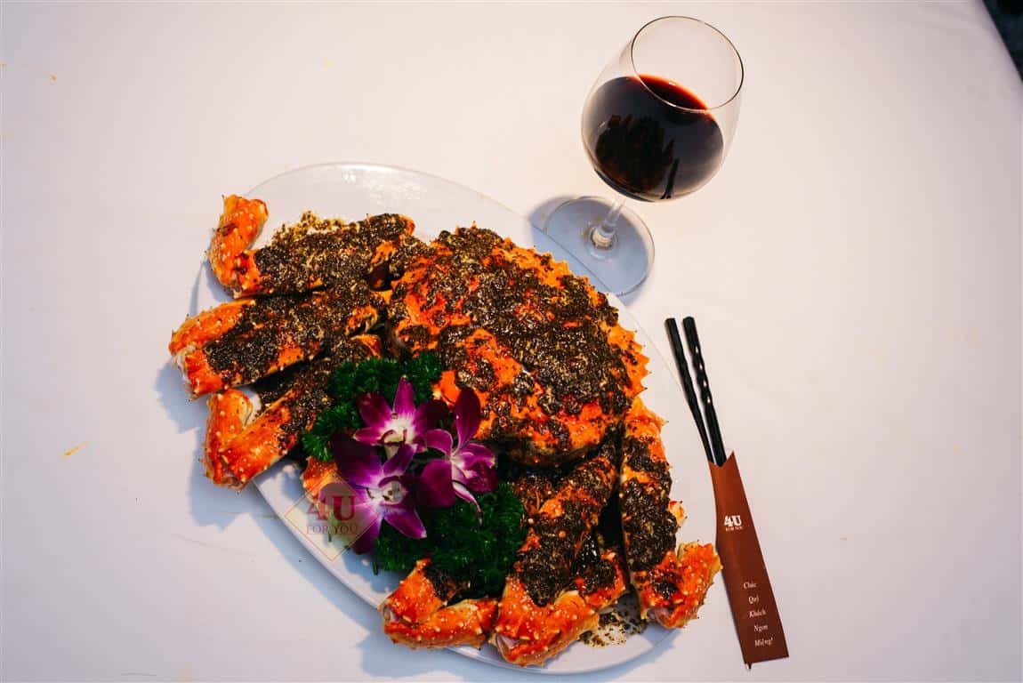 Cua Hoàng Đế Sốt Ớt / King Crab Sauteed with chili sauce